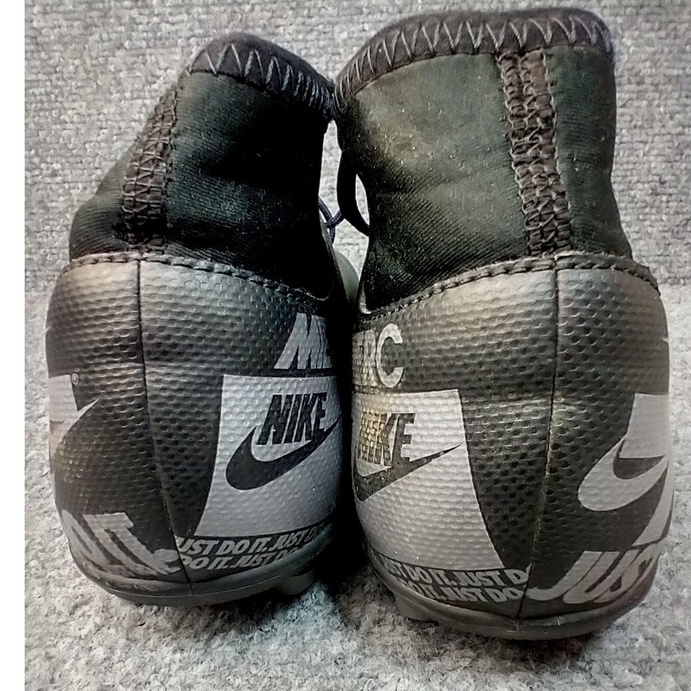 Nike Mercurial Superfly‎ 7 Academy MG Mens 6.5 Soccer Cleats Black Silver AT7946 - Picture 4 of 11